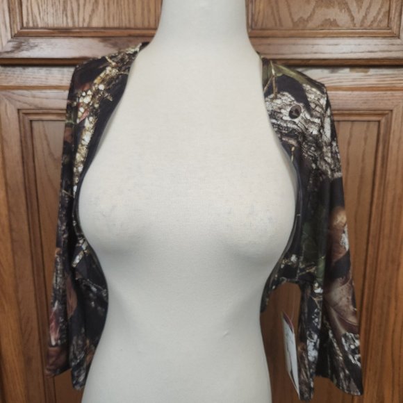 Bolero Sz Large Mossy Oak (unlined) - Picture 1 of 3